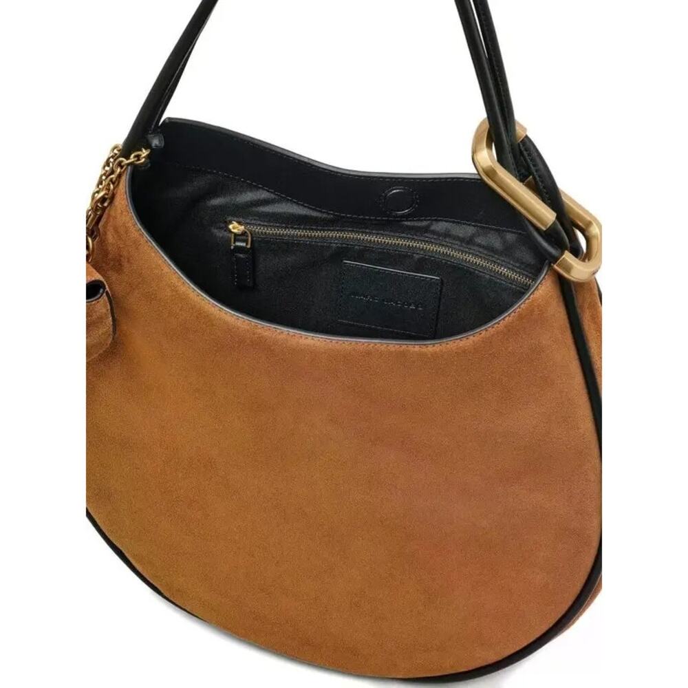 Marc Jacobs Brown Large Suede shoulder bag - Picture 4 of 11